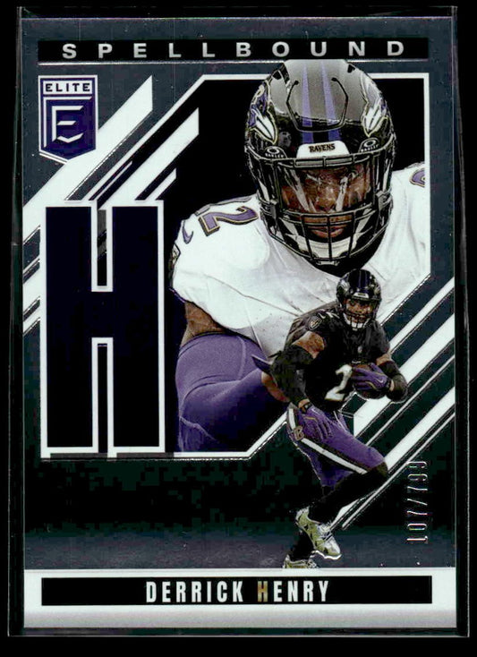 2025 Donruss Elite #29 Derrick Henry Spellbound #/799