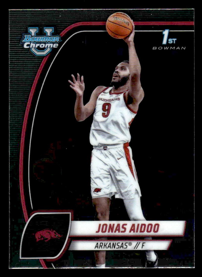 2024-25 Bowman University Chrome #32 Jonas Aidoo