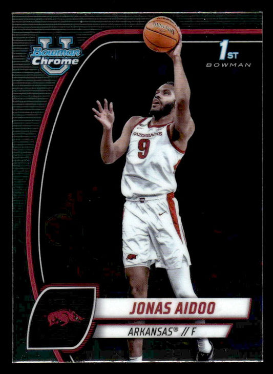2024-25 Bowman University Chrome #32 Jonas Aidoo