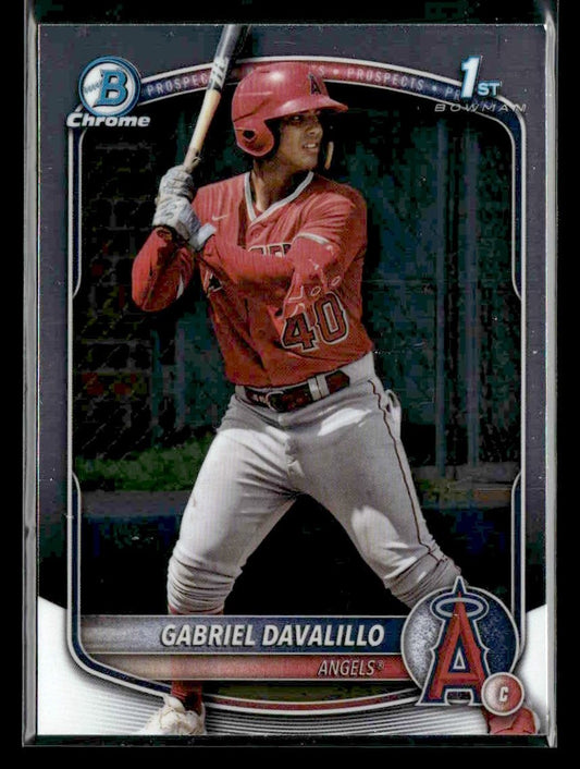 2025 Bowman Chrome #BCP-178 Gabriel Davalillo