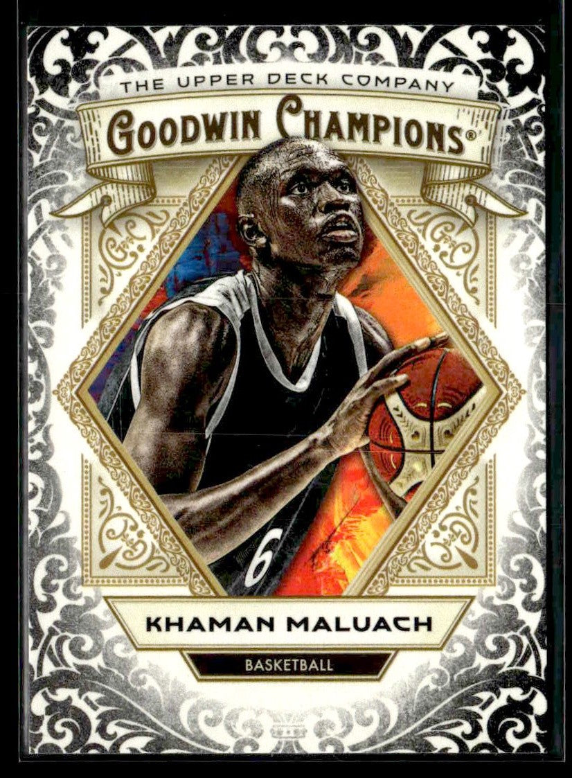2025 Upper Deck Goodwin Champions #78 Khaman Maluach Glossy Black