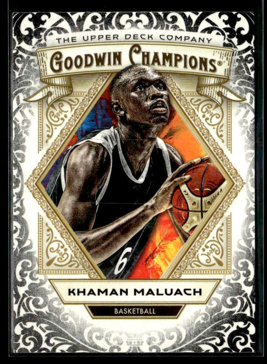2025 Upper Deck Goodwin Champions #78 Khaman Maluach Glossy Black