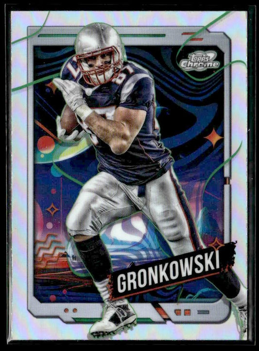 2024 Topps Chrome Cosmic #62 Rob Gronkowski Refractors
