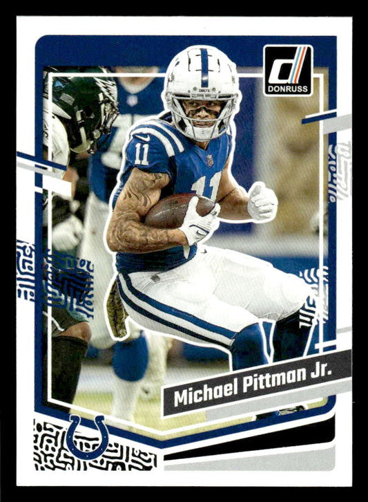 2023 Donruss #129 Michael Pittman Jr.