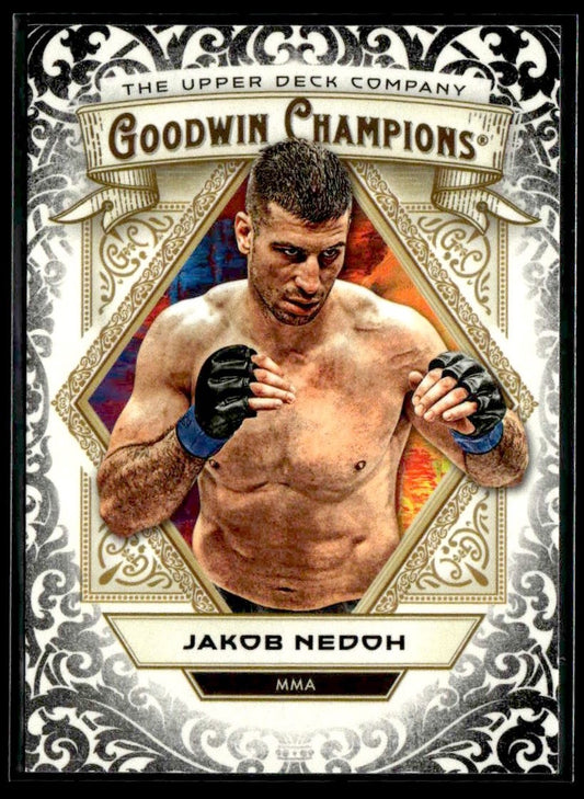2025 Upper Deck Goodwin Champions #56 Jakob Nedoh Glossy Black
