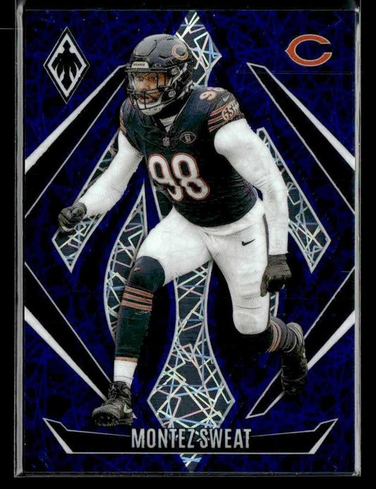 2024 Panini Phoenix #111 Montez Sweat Blue Lazer #/125