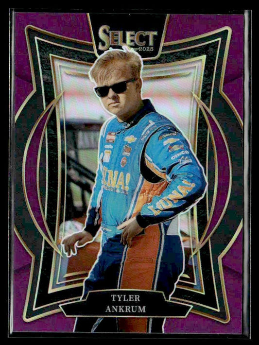 2025 Panini Select #11 Tyler Ankrum Purple Prizms #/199