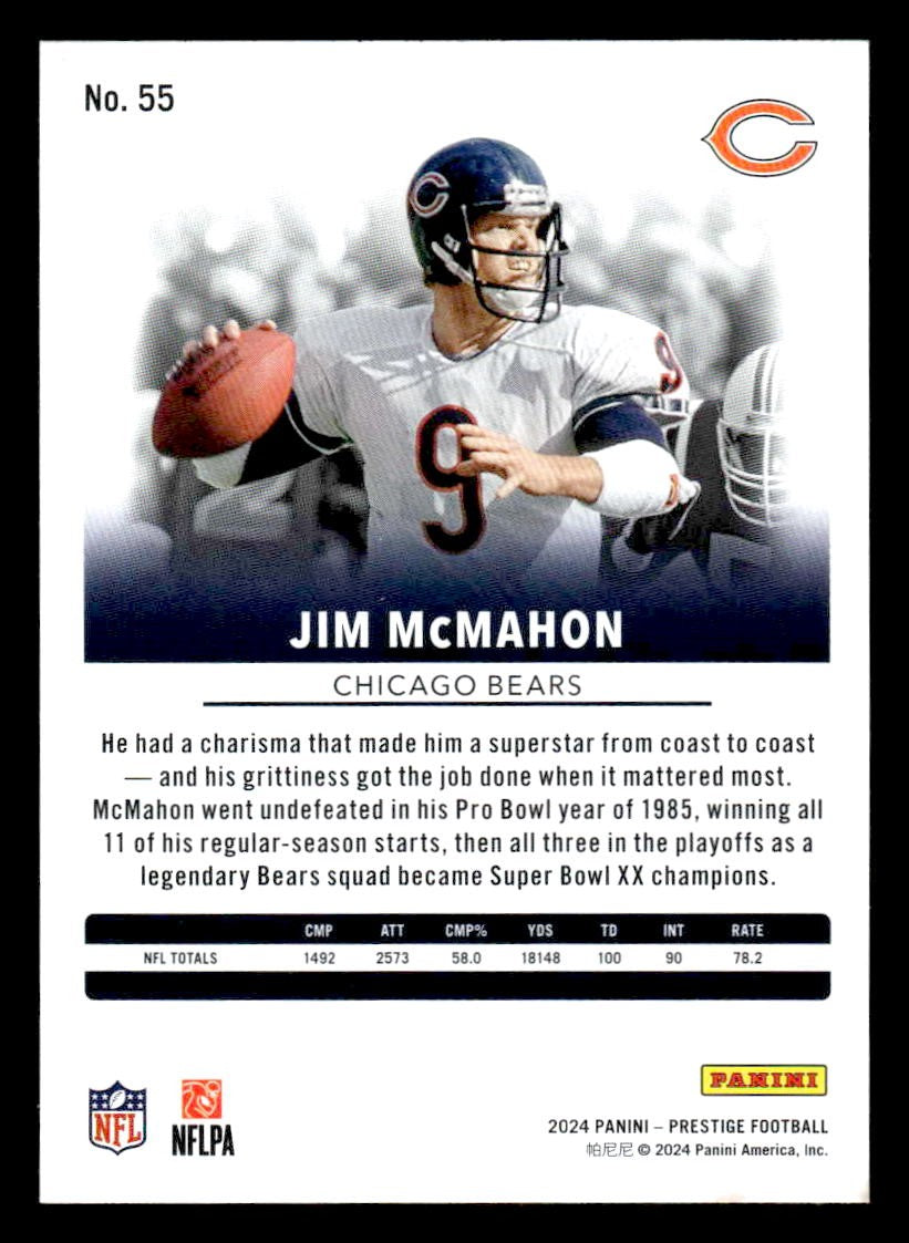 2024 Panini Prestige #55 Jim McMahon