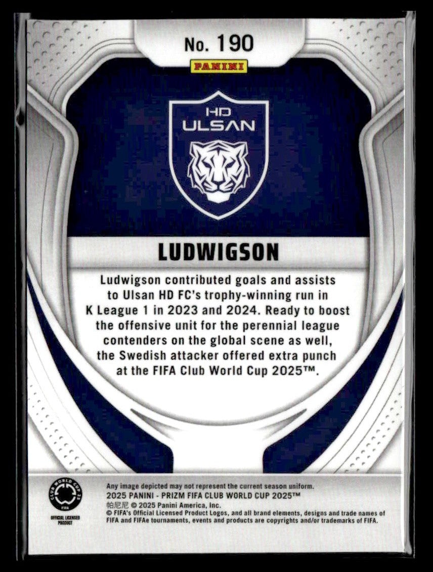 2025 Panini Prizm FIFA Club World Cup #190 Ludwigson