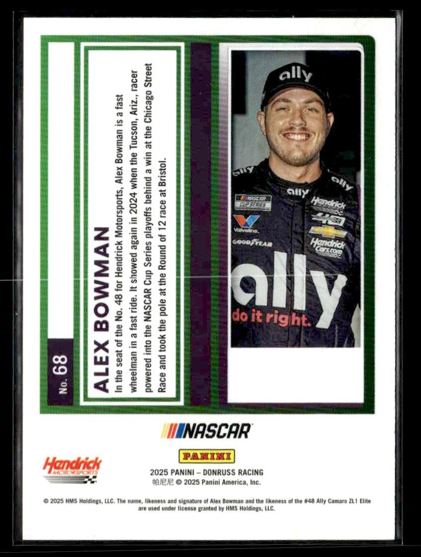 2025 Donruss #68 Alex Bowman Red #/299