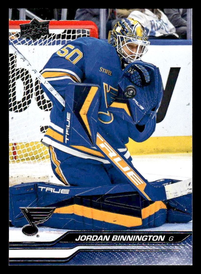 2023-24 Upper Deck #410 Jordan Binnington