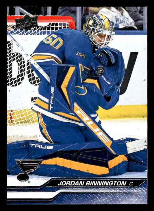 2023-24 Upper Deck #410 Jordan Binnington