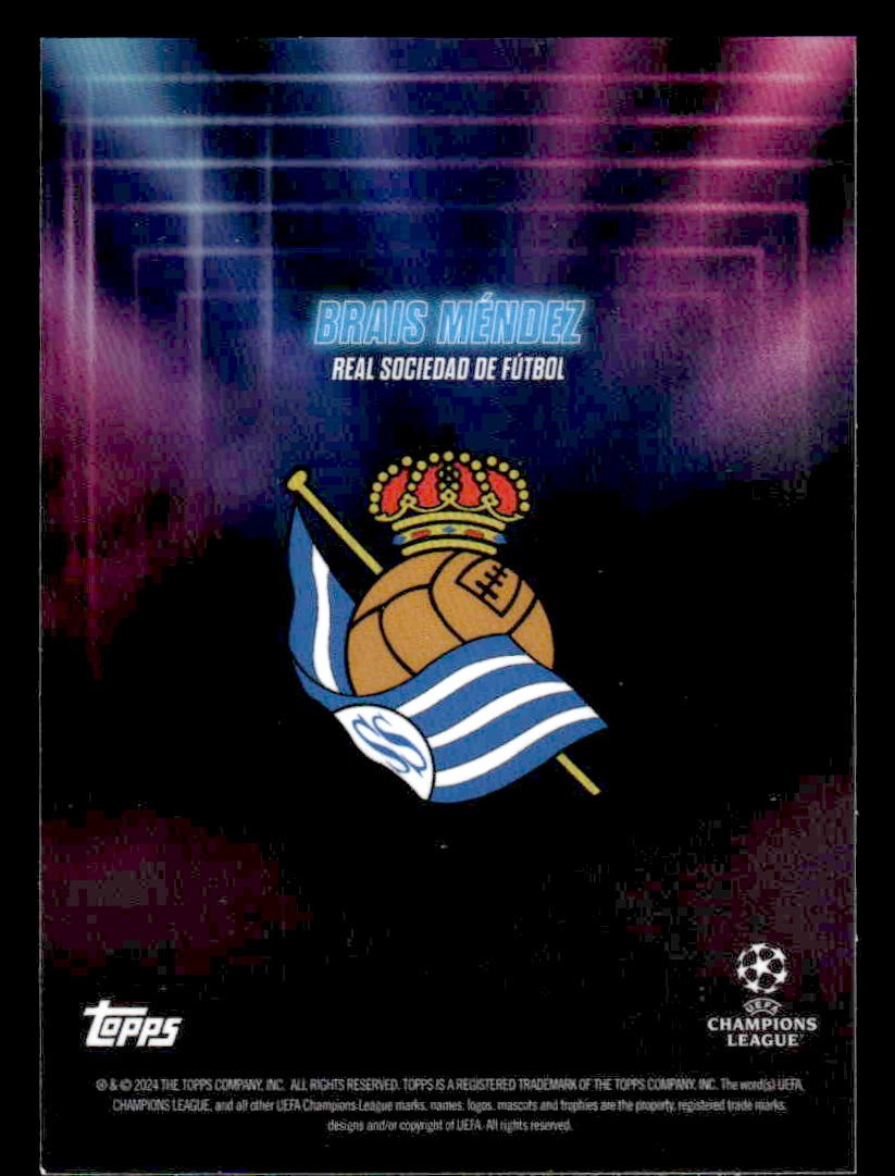 2023-24 Topps Showtime UEFA Club Competitions #NNO Brais Mendez