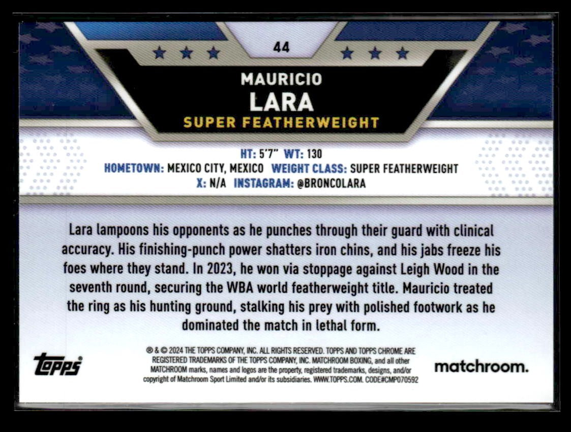 2024 Topps Chrome #44 Mauricio Lara