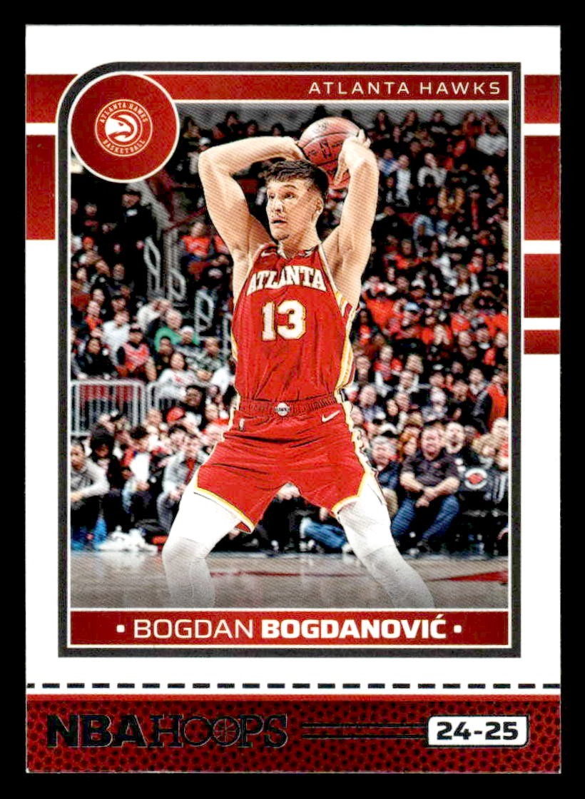 2024-25 Hoops #147 Bogdan Bogdanovic