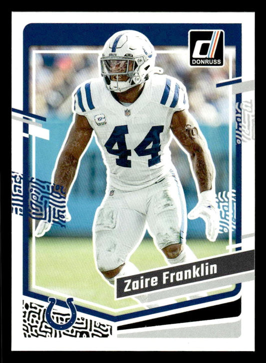 2023 Donruss #132 Zaire Franklin