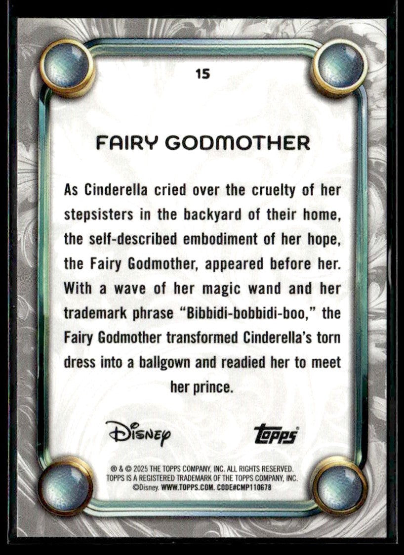 2025 Topps Disney Wonder #15 Fairy Godmother