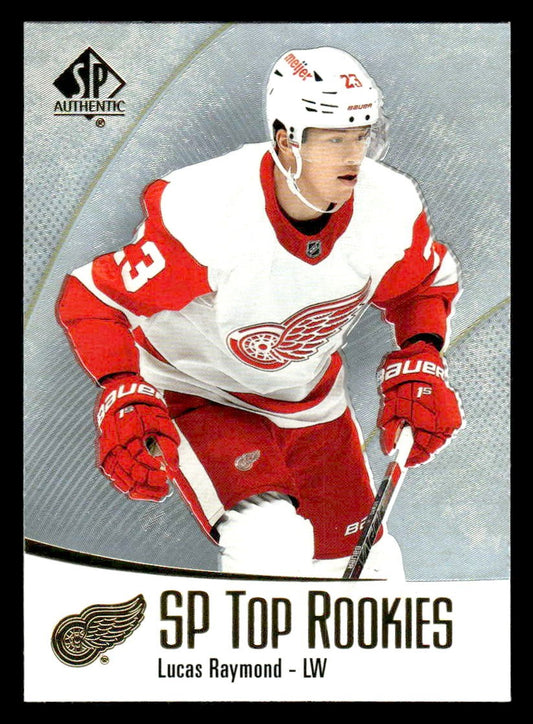 2021-22 SP Authentic #TR-41 Lucas Raymond SP Top Rookies