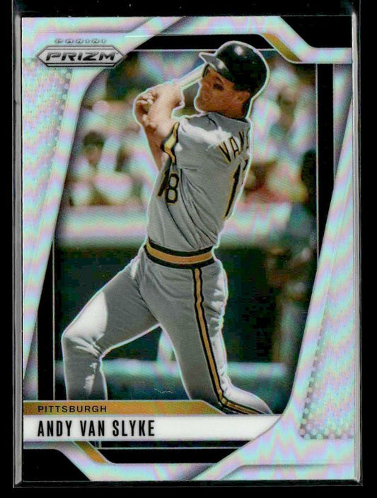 2025 Panini Prizm #265 Andy Van Slyke Silver Prizm