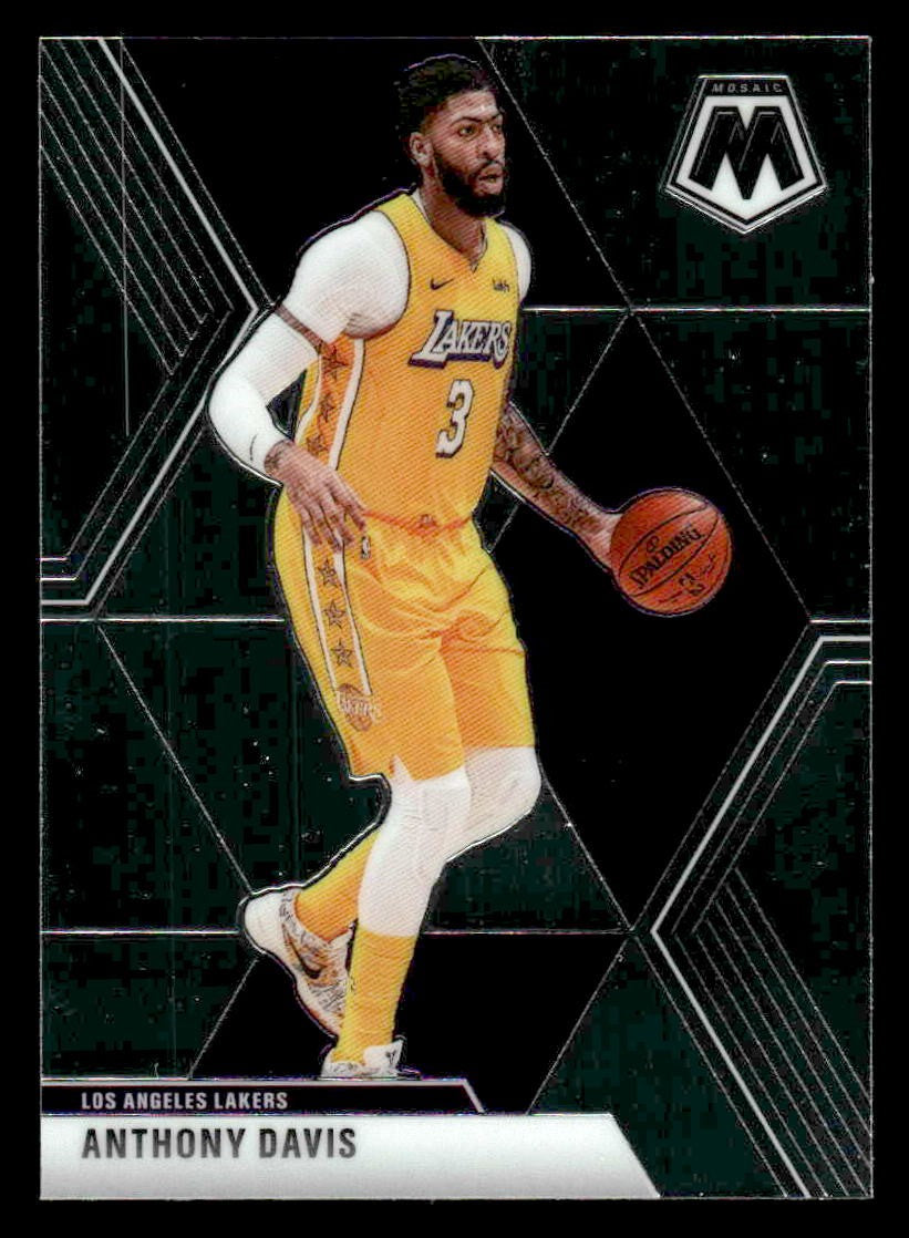 2019-20 Panini Mosaic #18 Anthony Davis