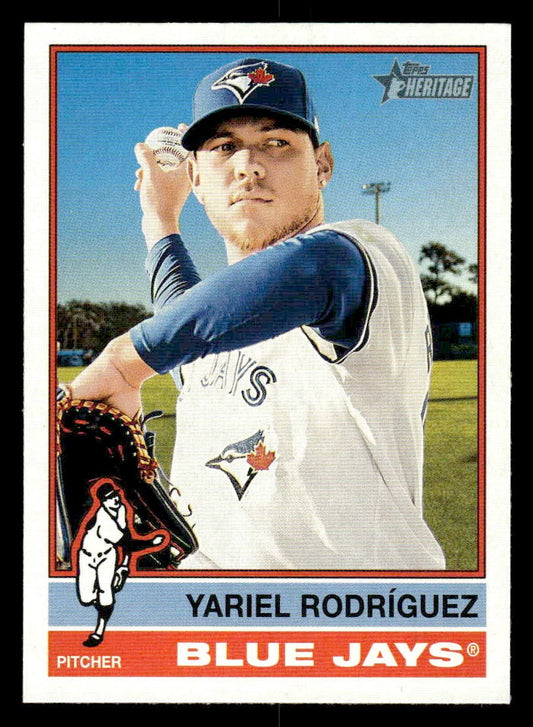 2025 Topps Heritage #357 Yariel Rodríguez