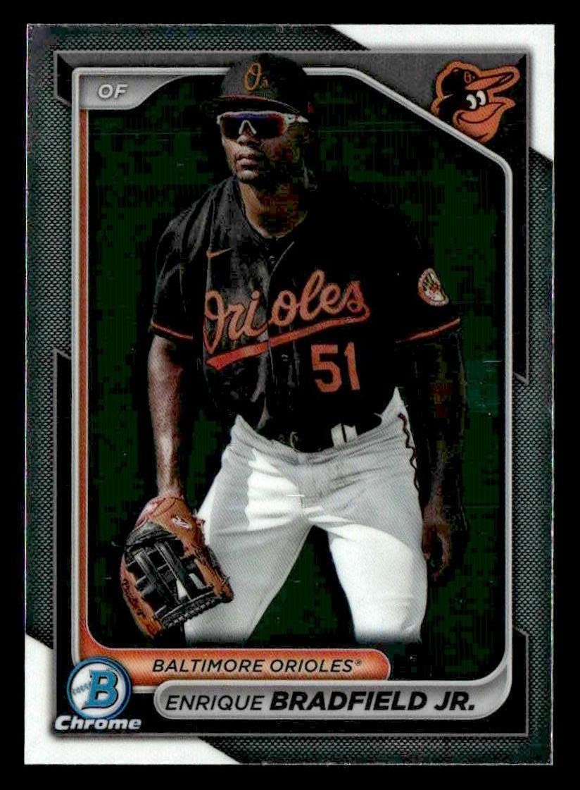 2024 Bowman #BCP-149 Enrique Bradfield Jr. Chrome Prospects