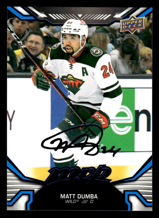 2022-23 Upper Deck MVP #137 Matt Dumba Blue Script