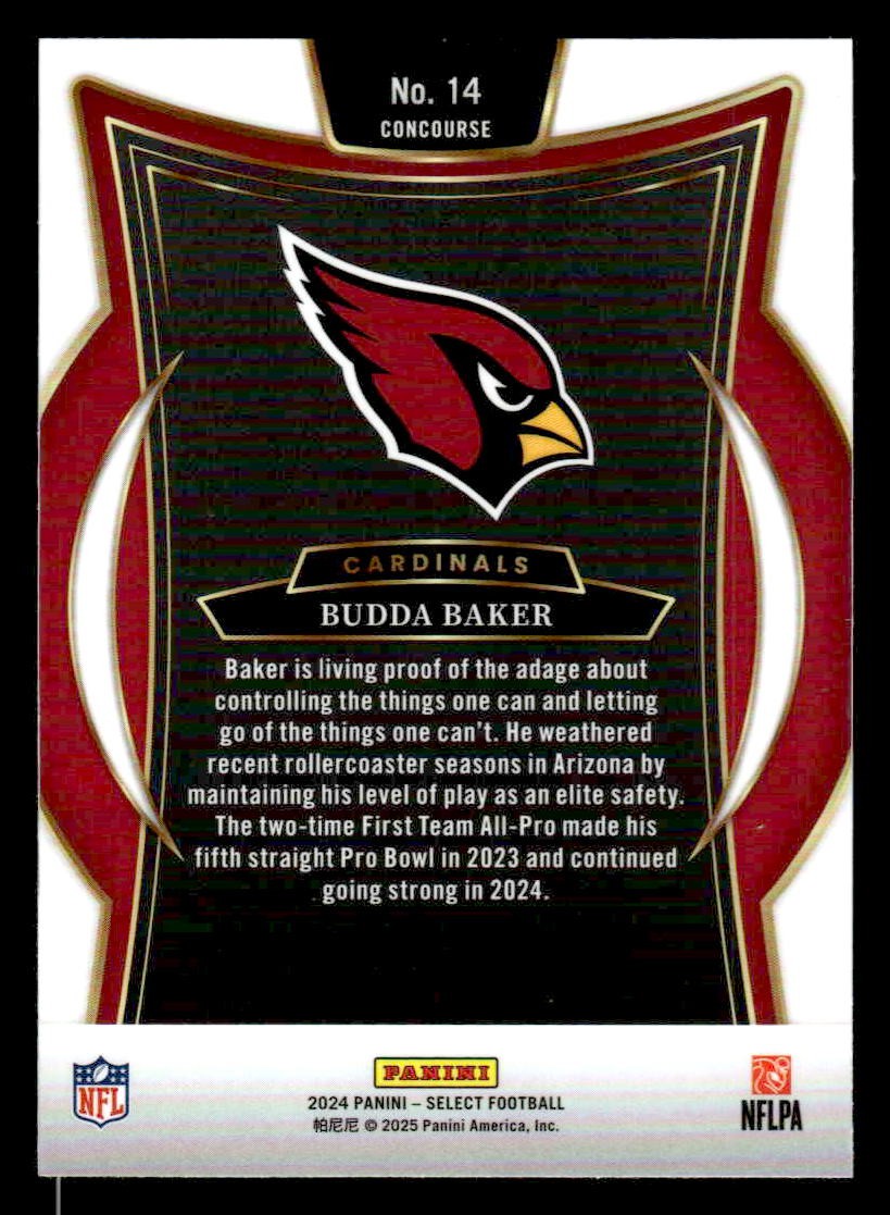 2024 Panini Select #14 Budda Baker