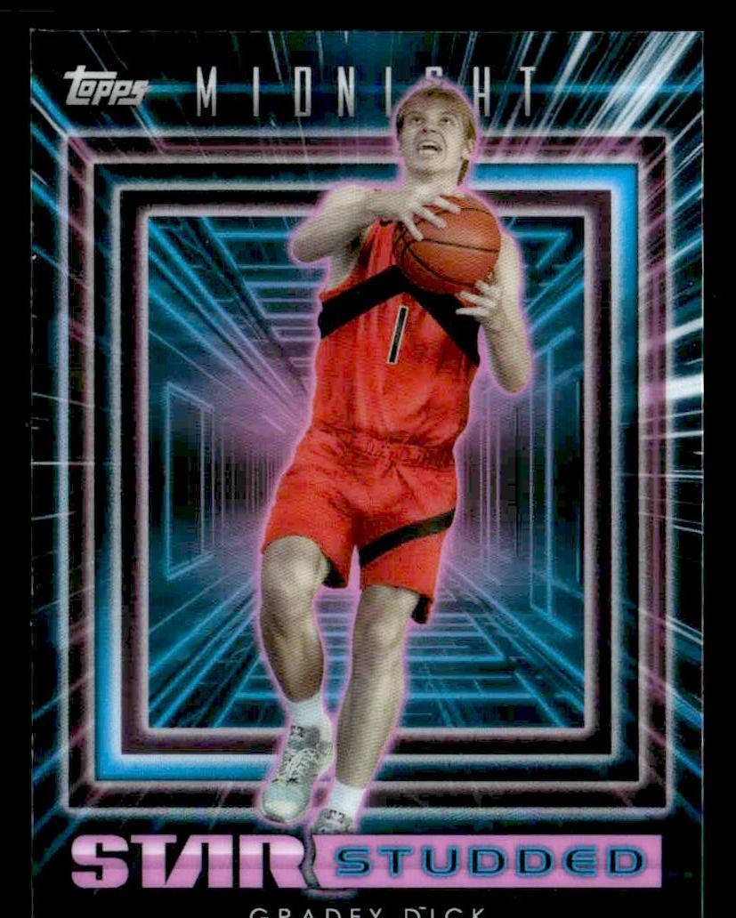 2023-24 Topps Midnight #SS-25 Gradey Dick Star Studded