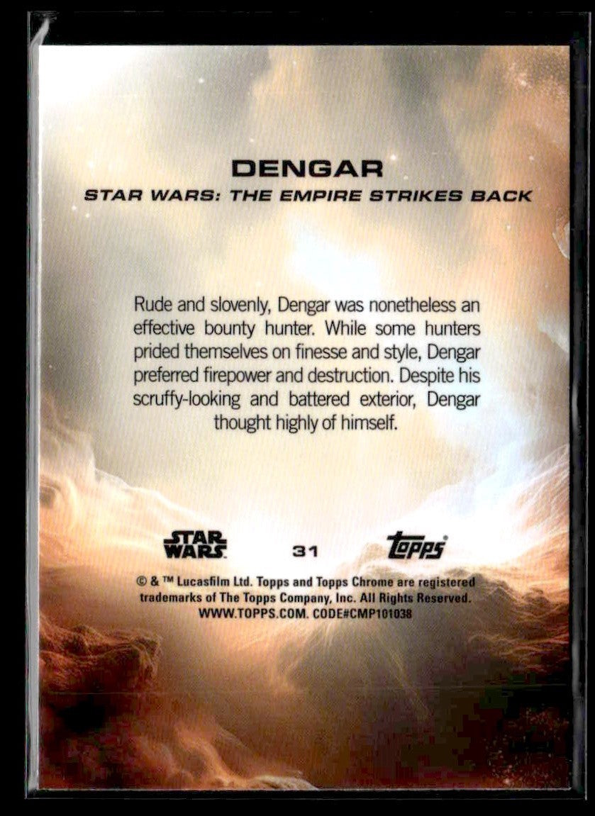 2025 Topps Chrome Star Wars #31 Dengar