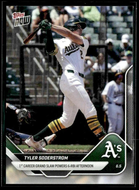 2025 Topps Now #259 Tyler Soderstrom 1st Career Grand Slam