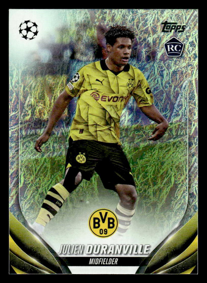 2023-24 Topps Jade Edition UEFA Club Competitions #191 Julien Duranville