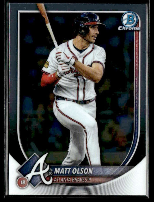2025 Bowman Chrome #4 Matt Olson