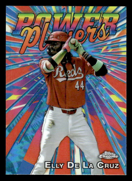 2025 Topps Chrome #PP-16 Elly De La Cruz Power Players
