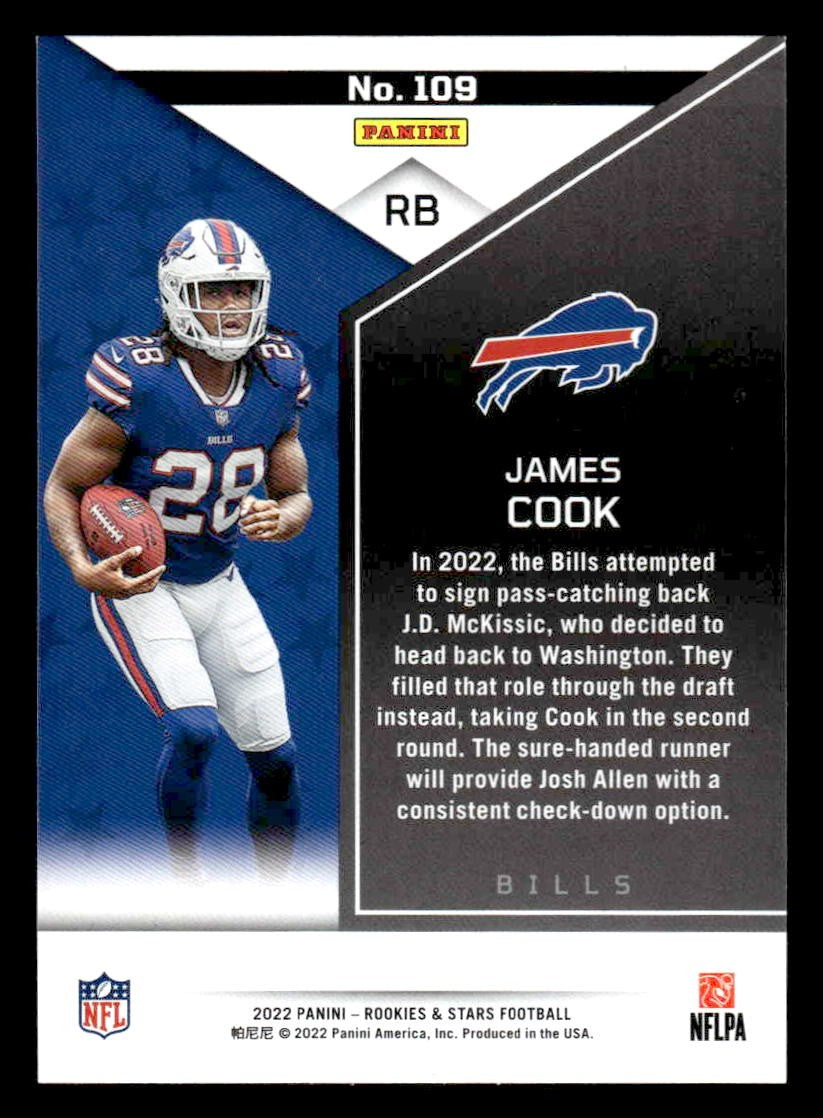 2022 Panini Rookies & Stars #109 James Cook