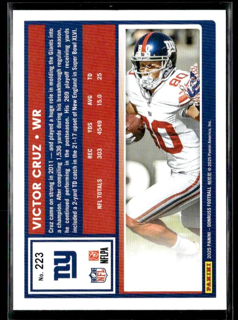 2025 Donruss #223 Victor Cruz