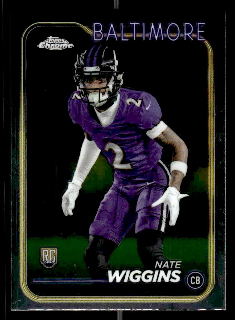 2024 Topps Chrome #227 Nate Wiggins