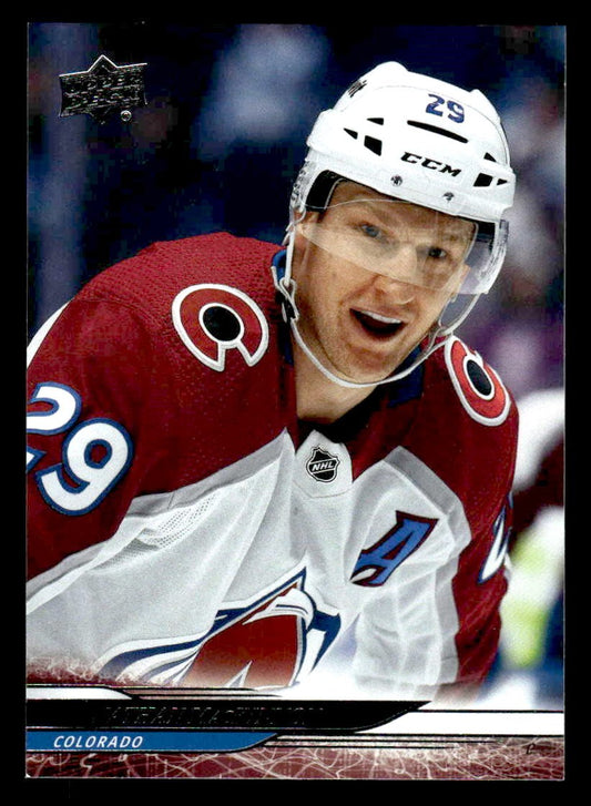 2024-25 Upper Deck #285 Nathan MacKinnon