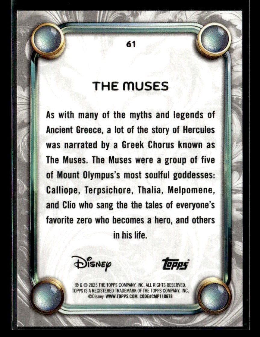2025 Topps Disney Wonder #61 The Muses