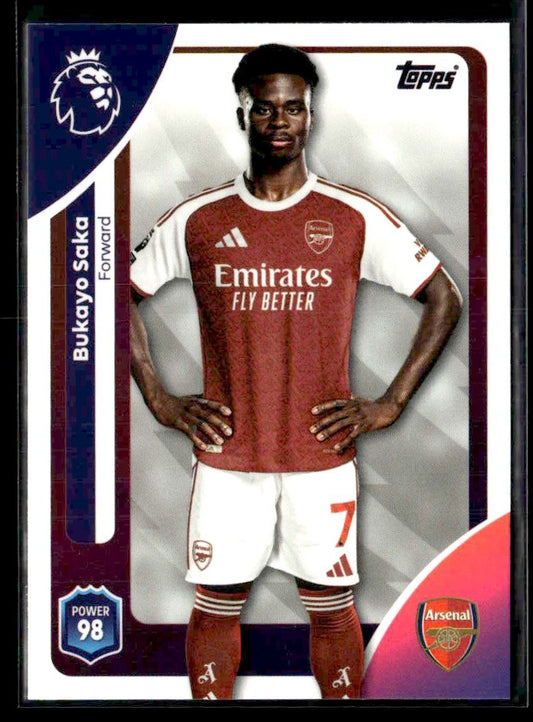 2025-26 Topps Premier League #12 Bukayo Saka