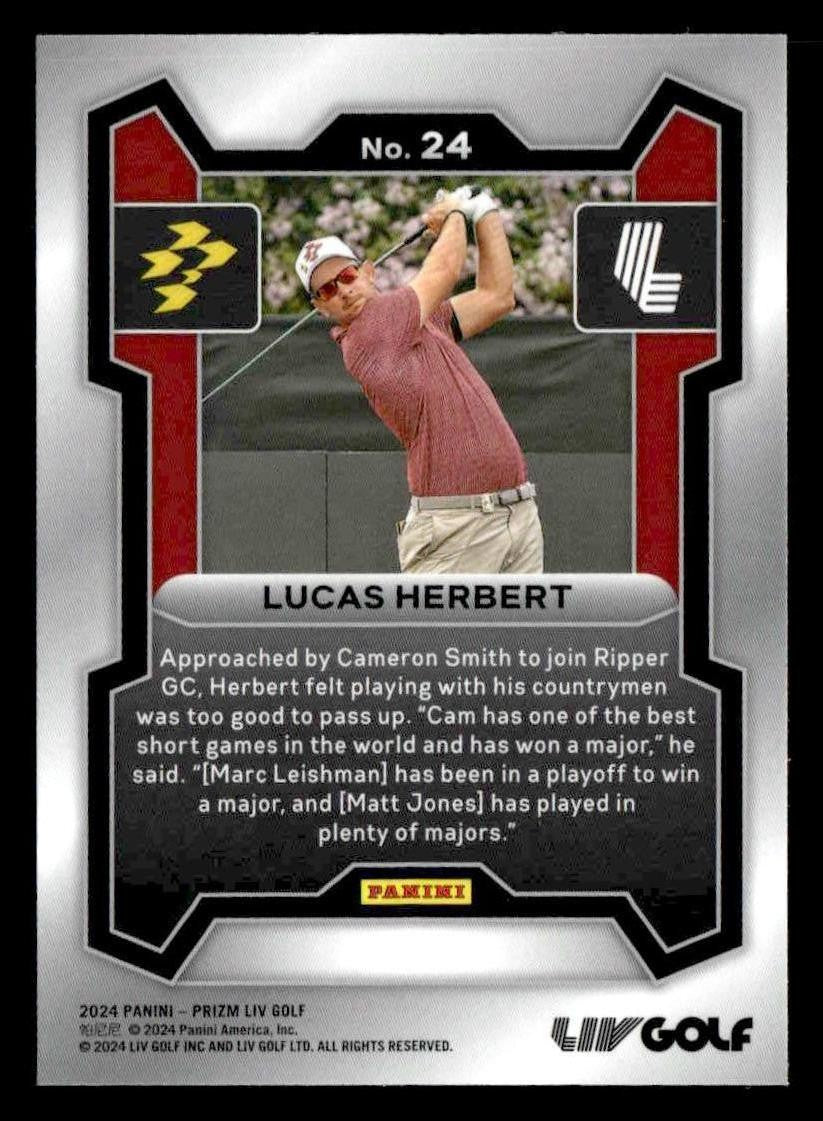 2024 Panini Prizm LIV #24 Lucas Herbert