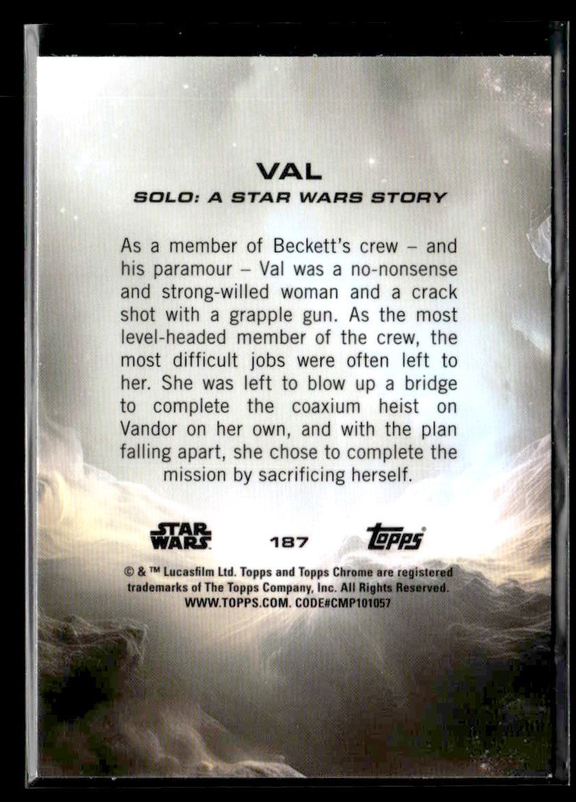 π Val β 2025 Topps Chrome Star Wars #187 π