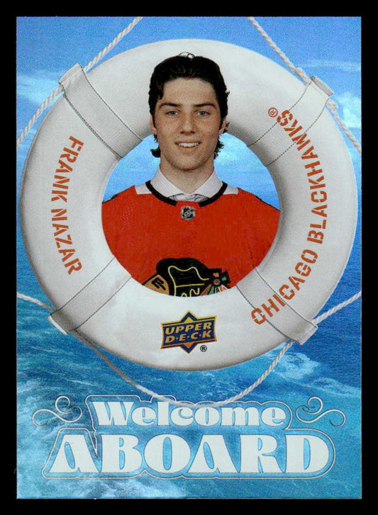 2024-25 Upper Deck #WA-13 Frank Nazar Welcome Aboard