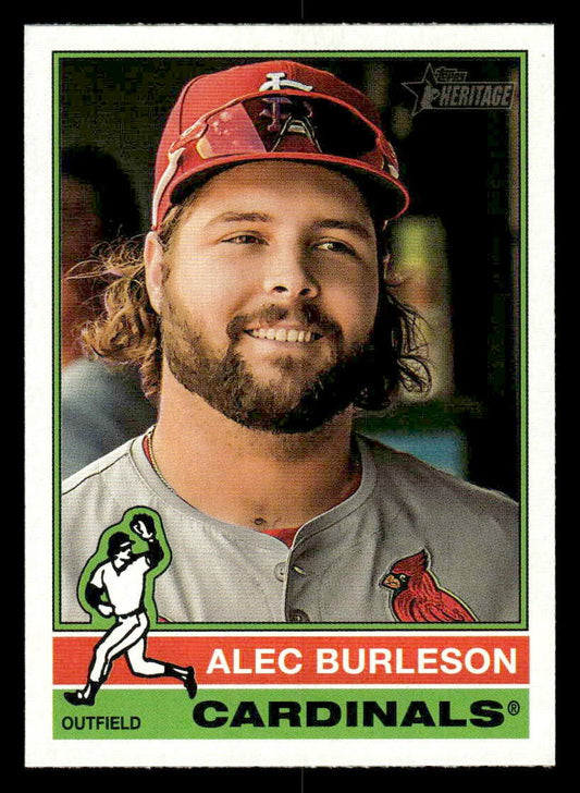 2025 Topps Heritage #98 Alec Burleson