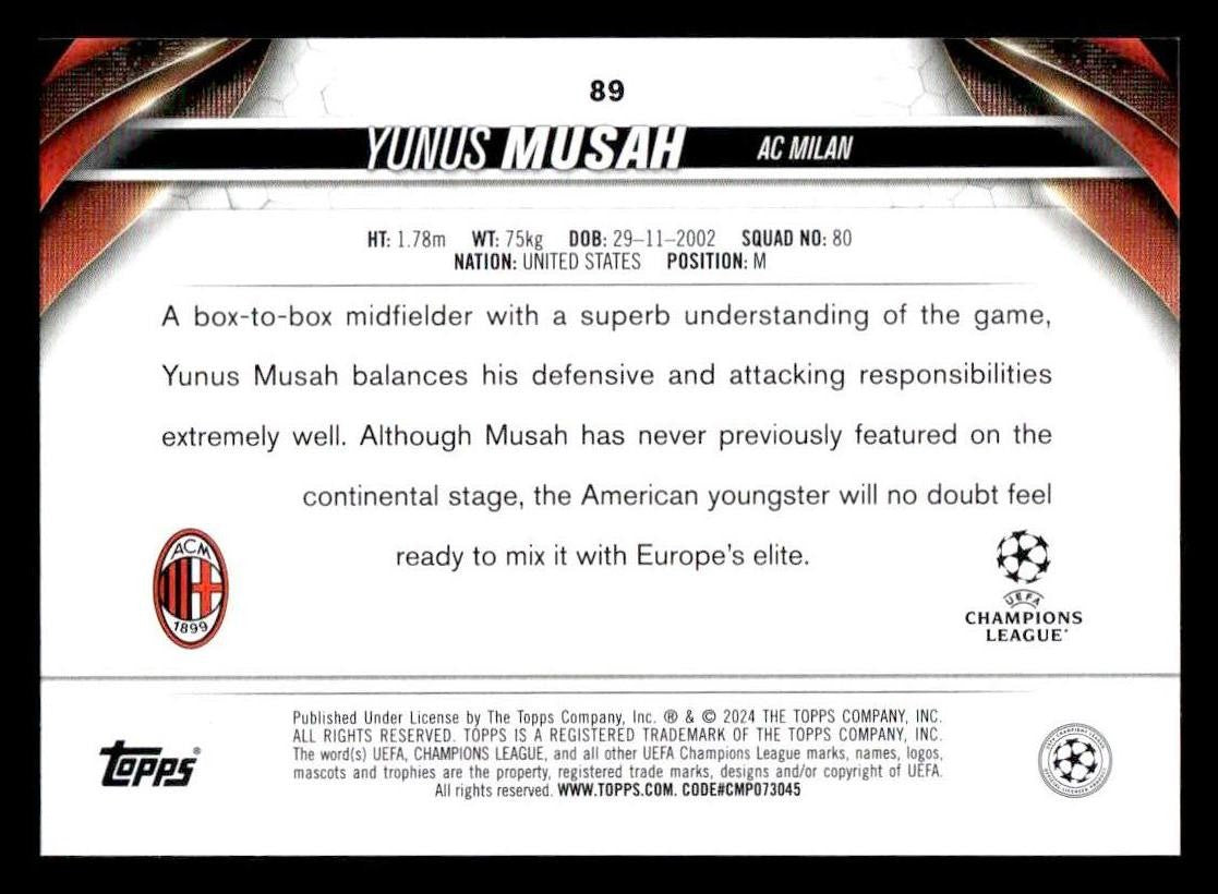 2023-24 Topps Jade Edition UEFA Club Competitions #13 Rafael Leão