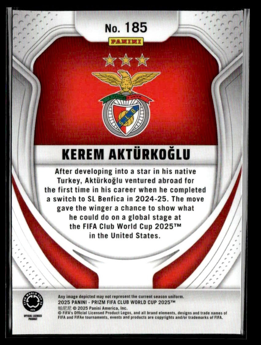 2025 Panini Prizm FIFA Club World Cup #185 Kerem Akturkoglu