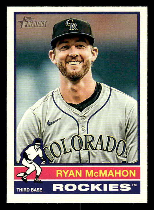 2025 Topps Heritage #457 Ryan McMahon