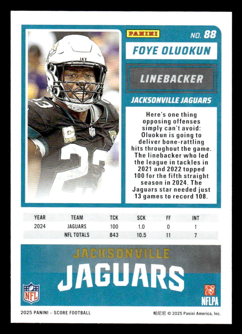 2025 Score #88 Foye Oluokun