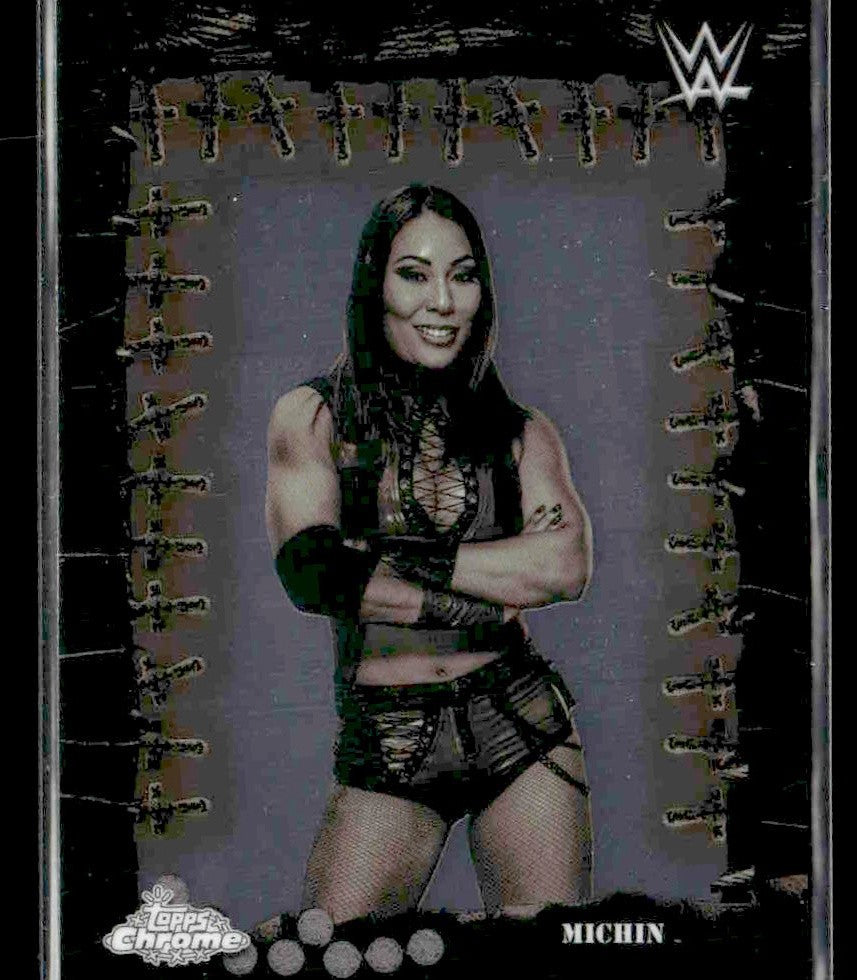 2025 Topps Chrome WWE x Cactus Jack #FMP-40 Michin Famed Phantoms