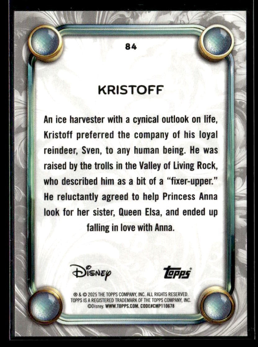 2025 Topps Disney Wonder #84 Kristoff